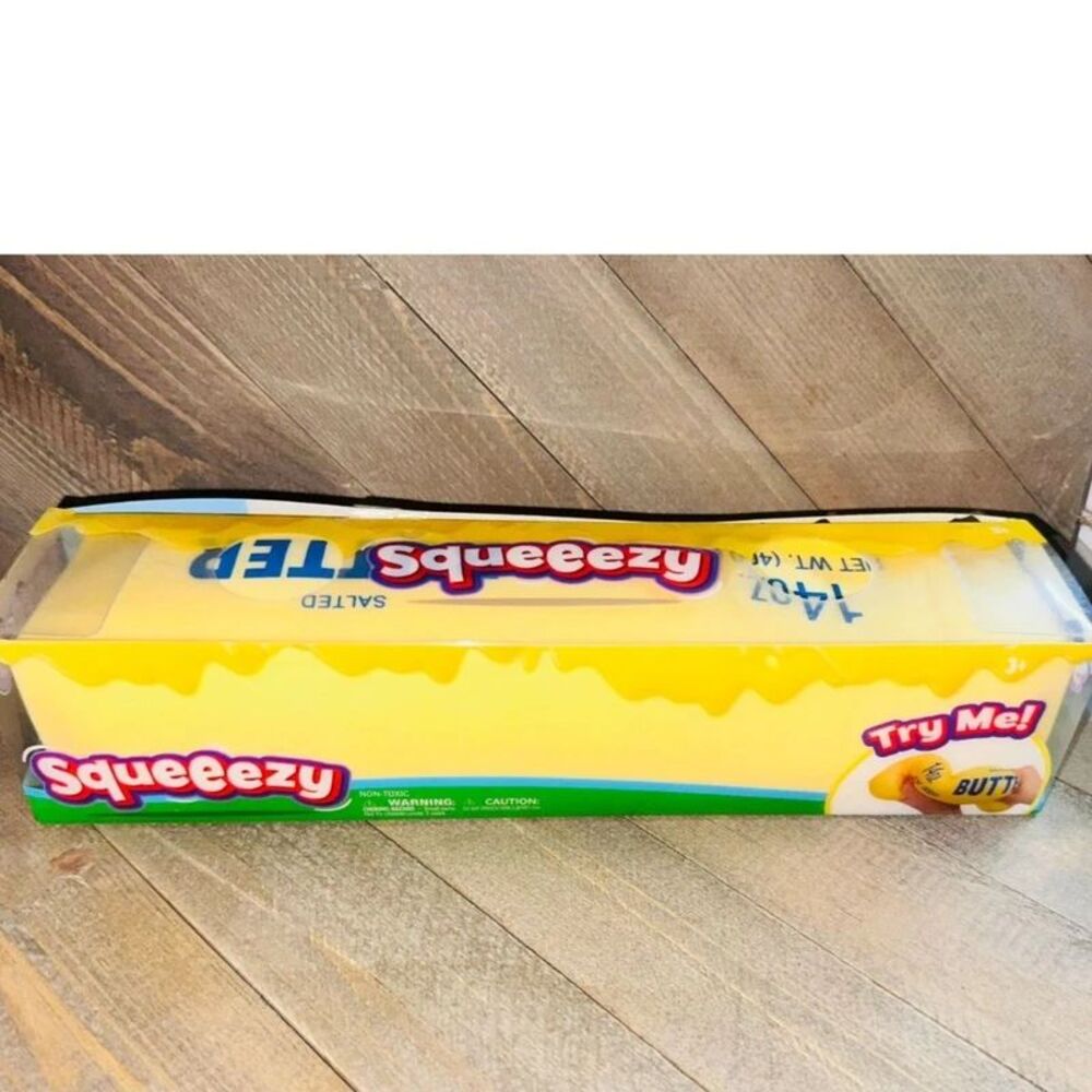 Large Squeezy Butter Stick Slow Rise Squishy